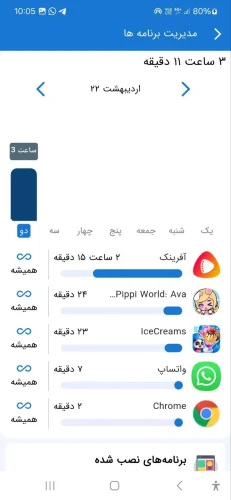 برنامه کنترل والدین مخفی
